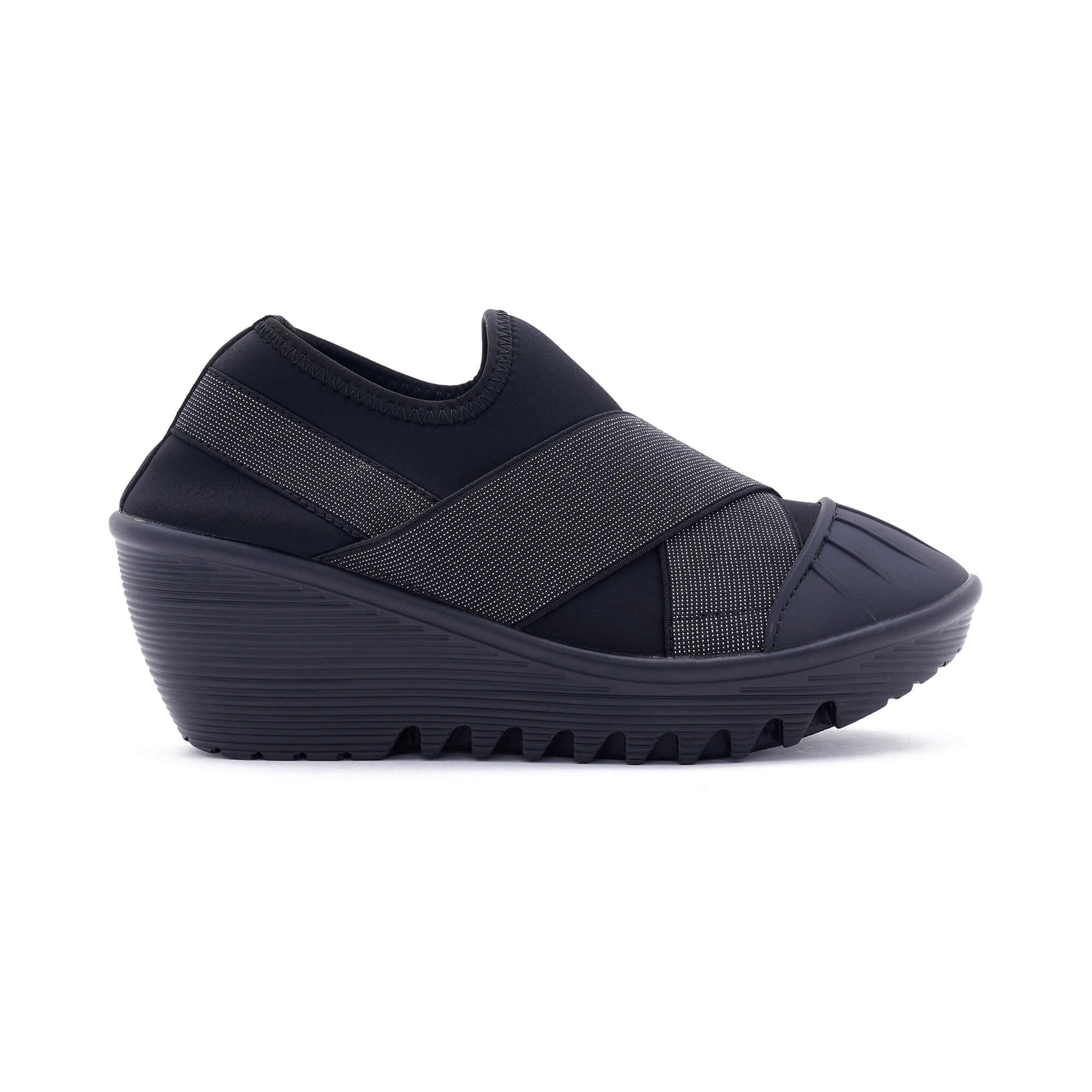 Geneva Black Silver Elastico