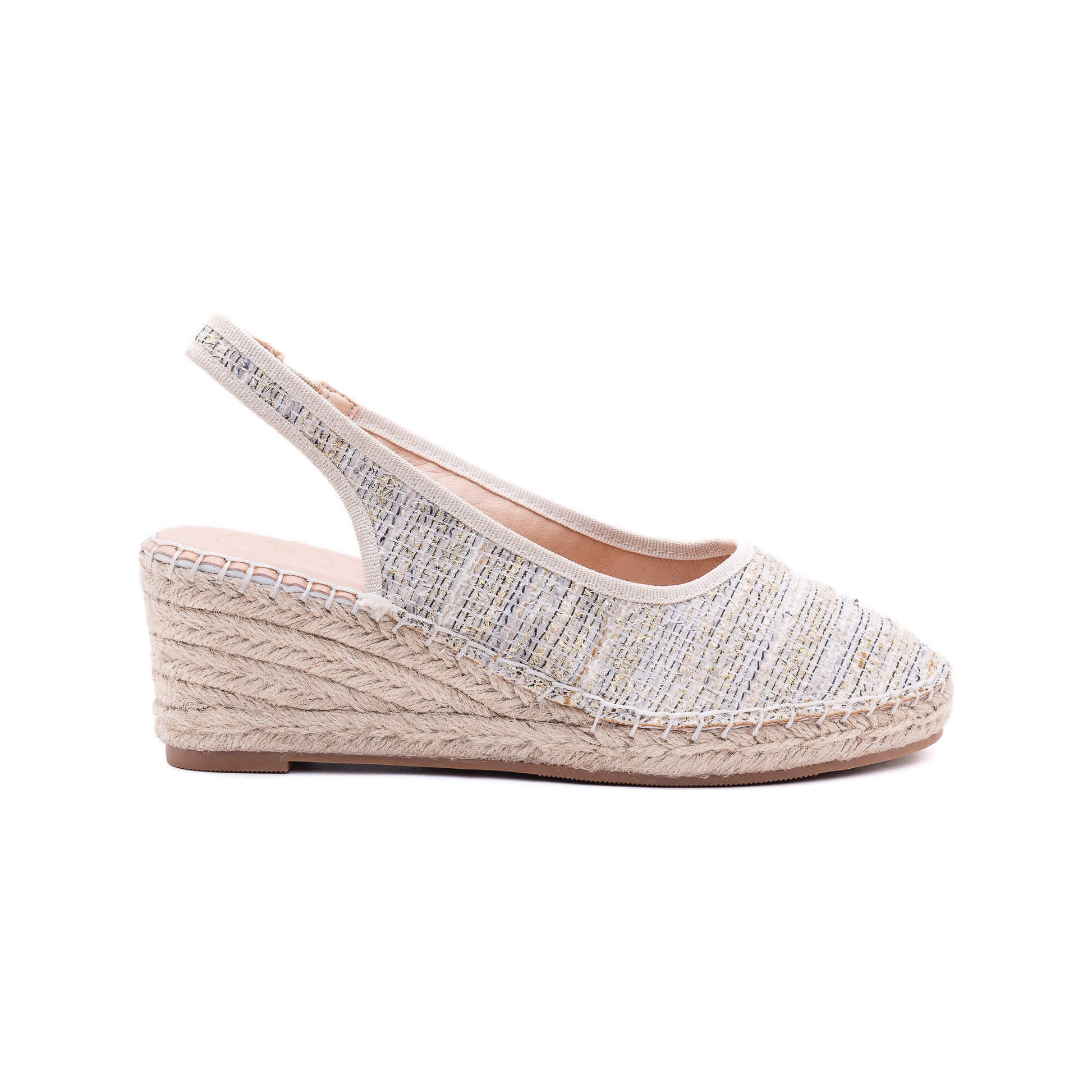 Imelda White Espadrille