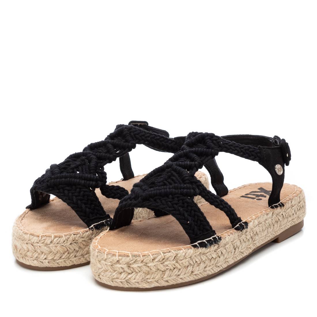 Solna Black Sandals