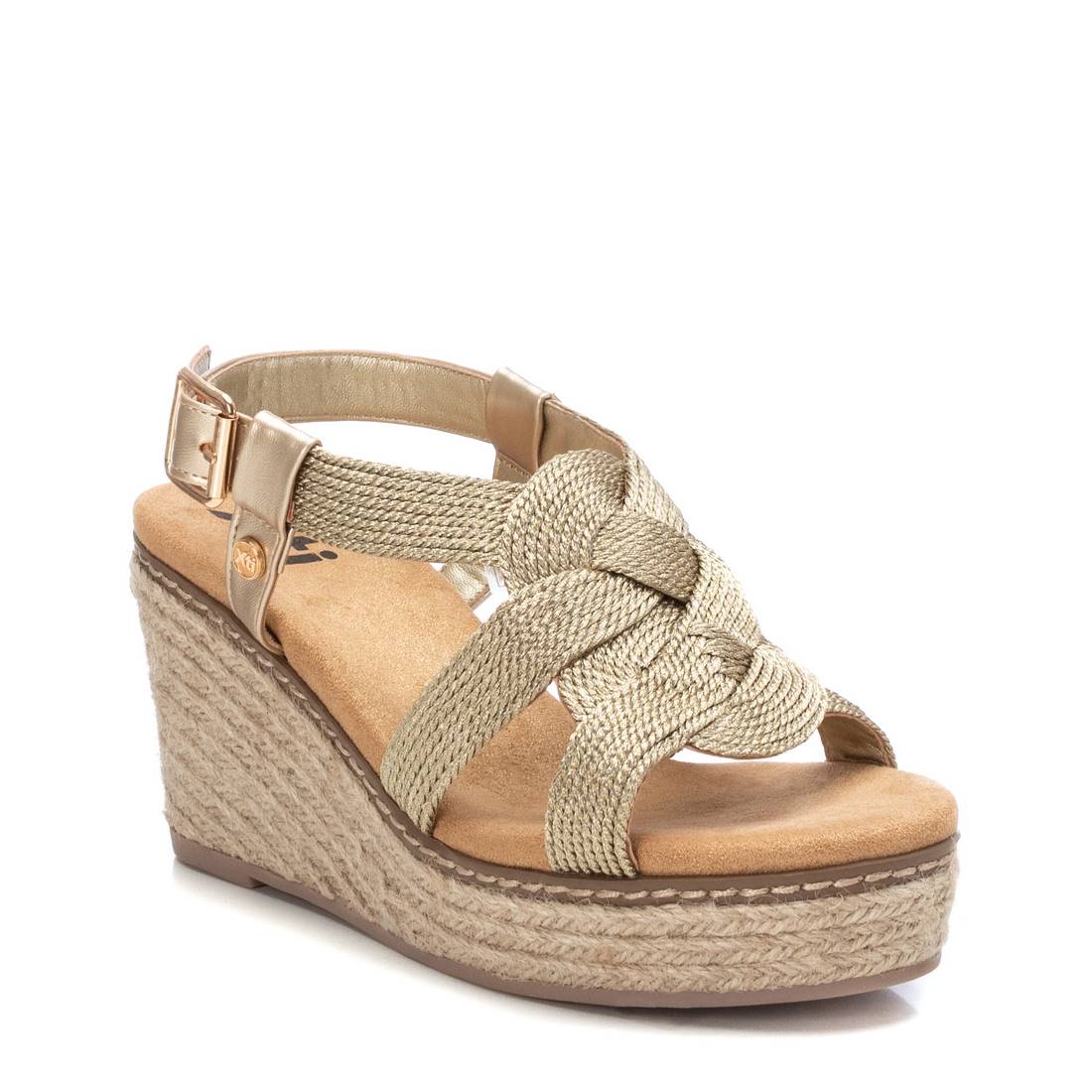 Cristi Gold Espadrilles