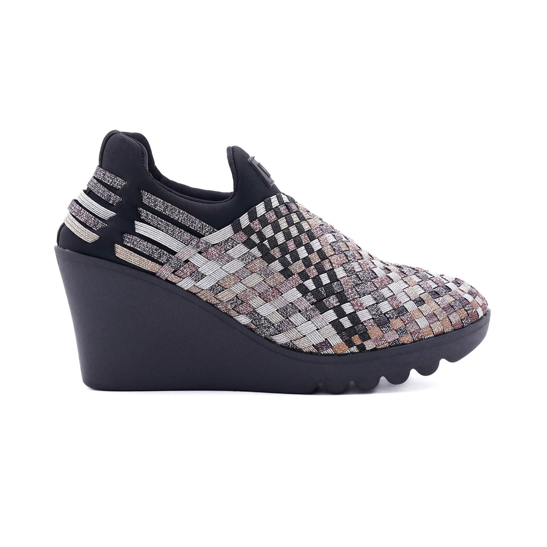 Parma Multi Bronze Wedge Heel 