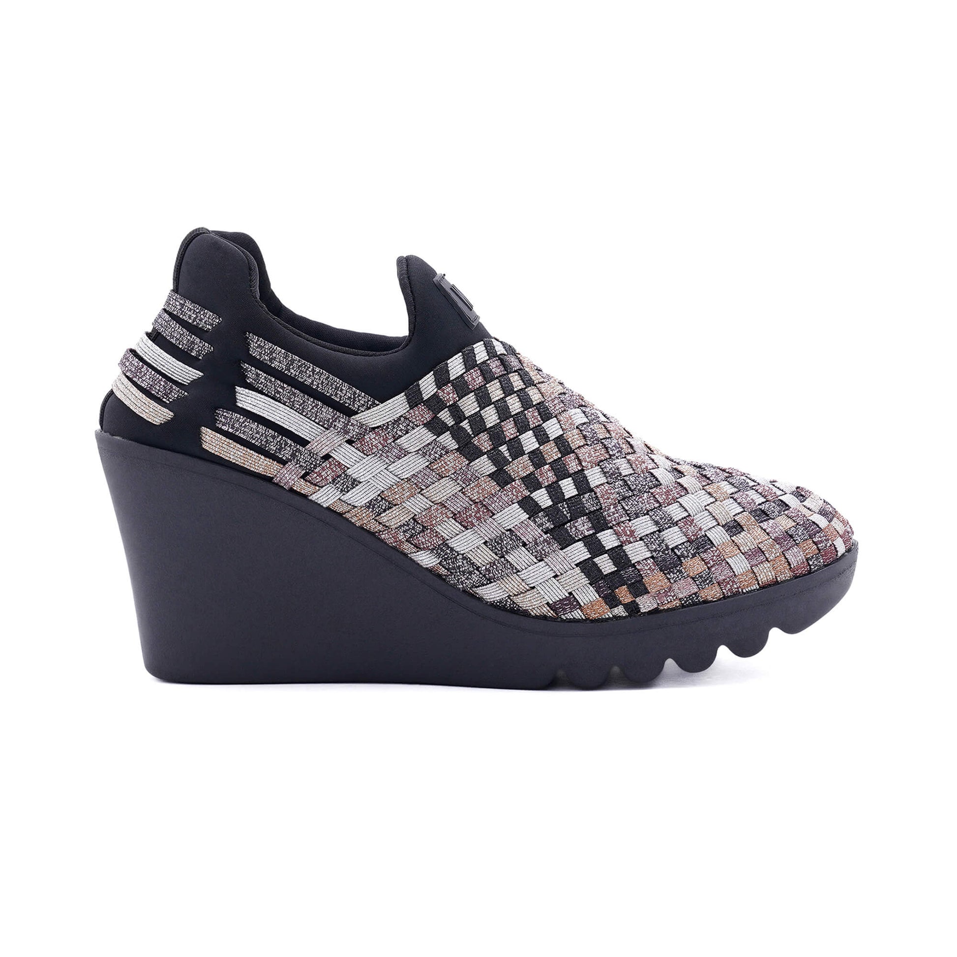 Parma Multi Bronze Wedge Heel 