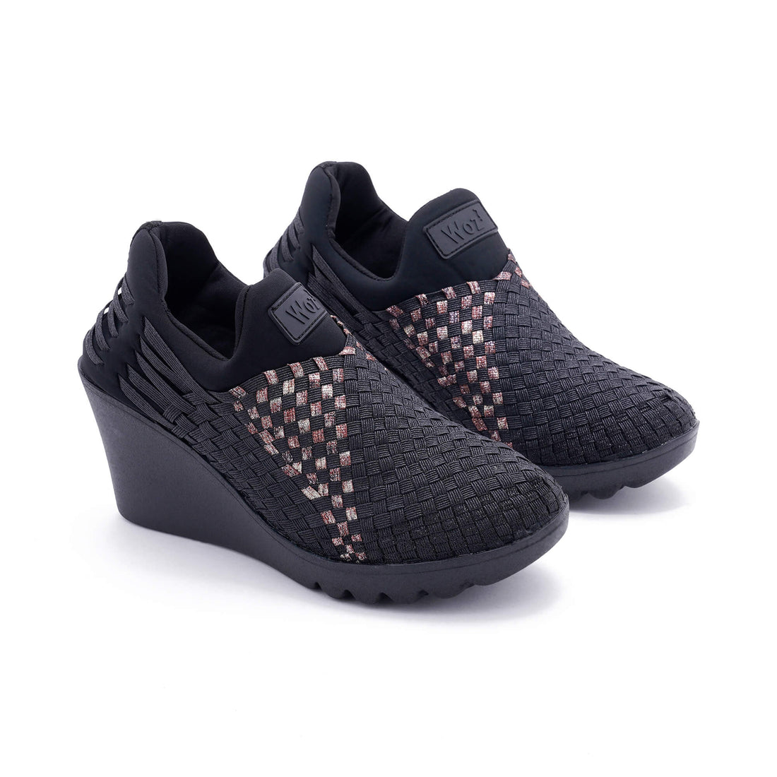 Parma Black Nude  Elastico