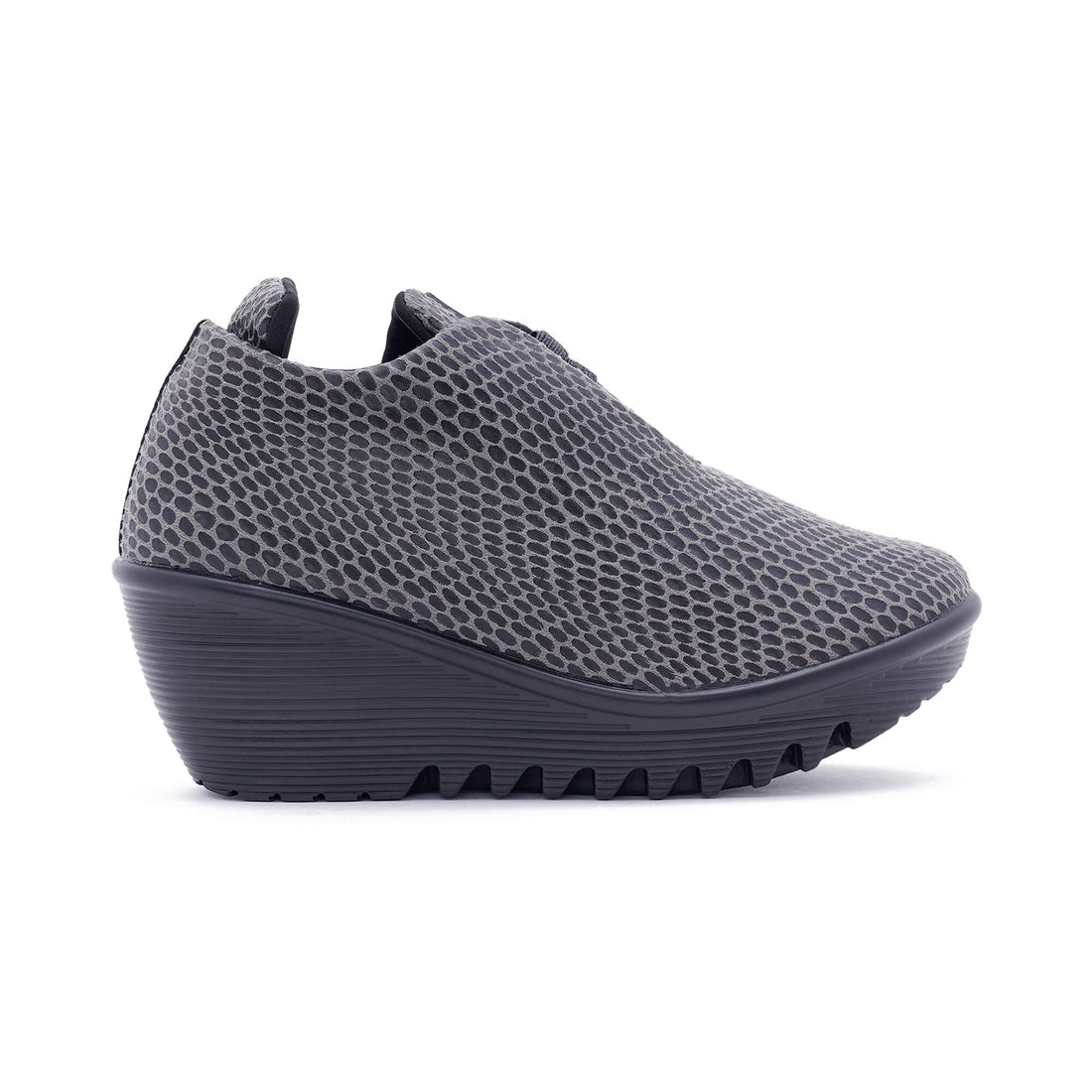 Moscow Gray Wedge Heel 
