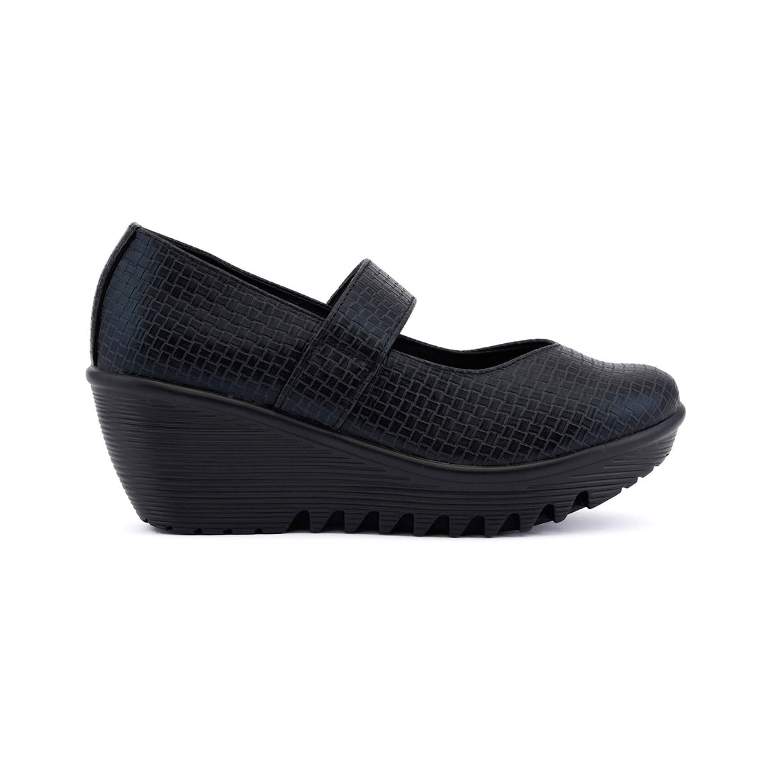 Anzio Black Wedge