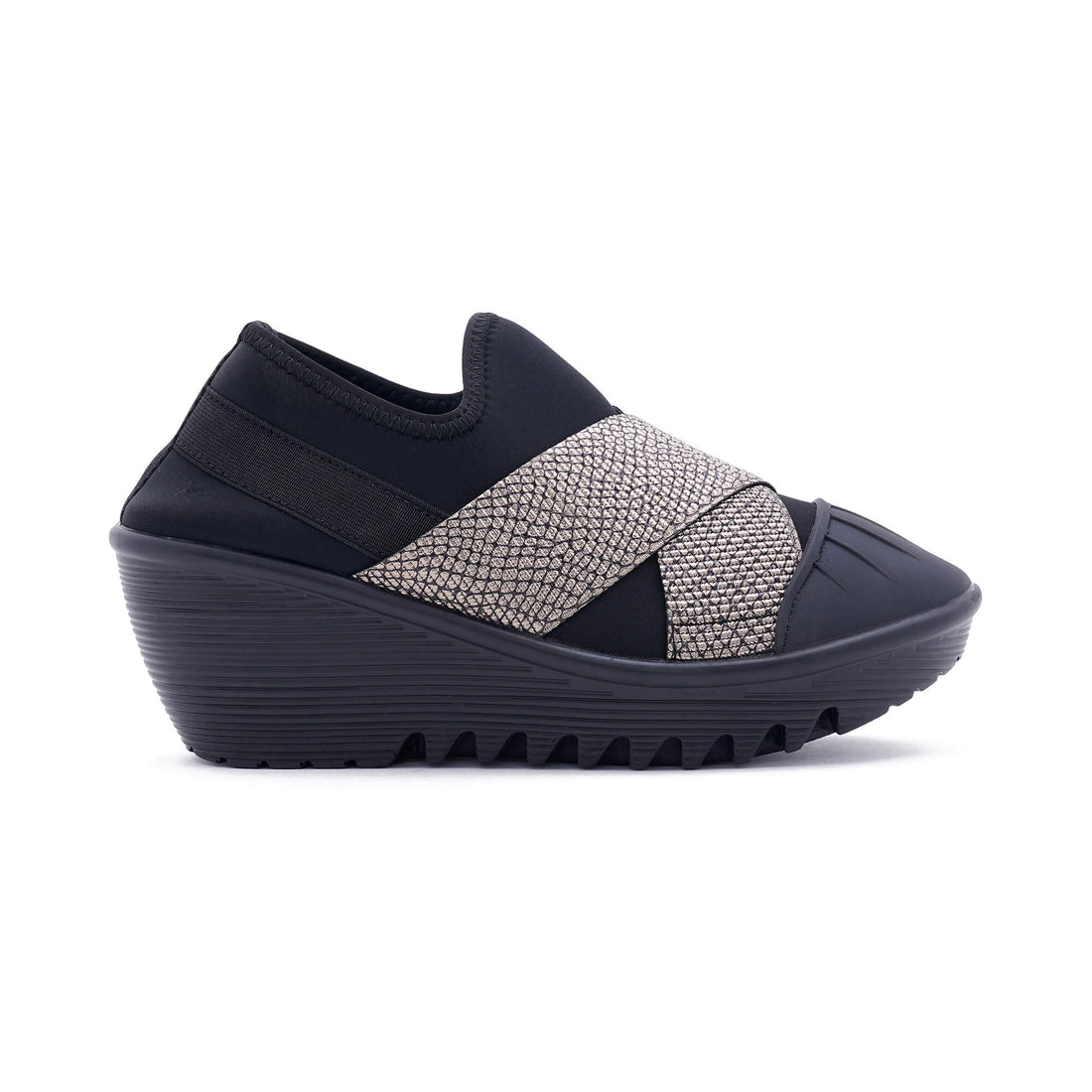 Geneva Black Silver Elastico