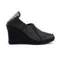 Nairobi Black Bronze Espadrille
