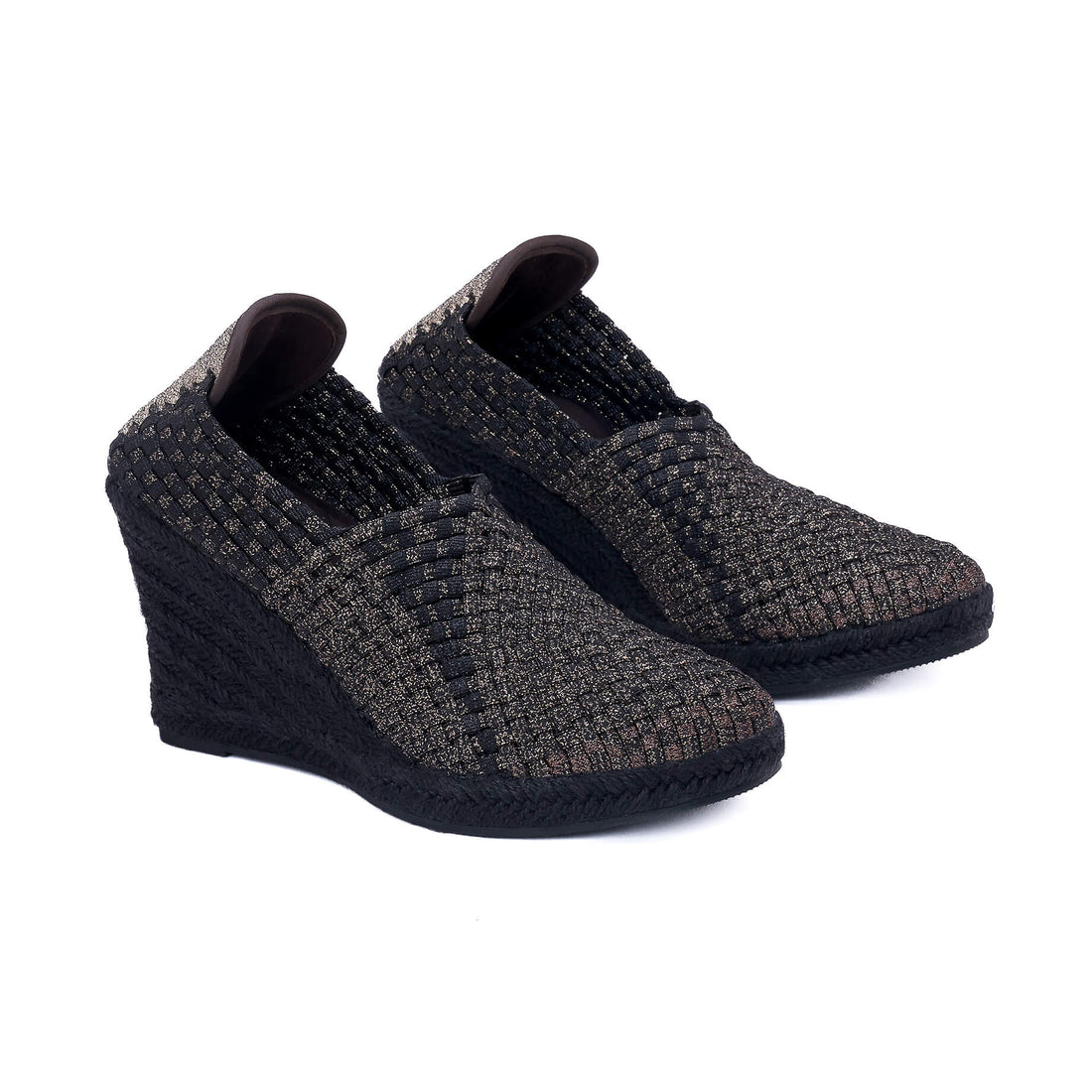 Nairobi Black Bronze Espadrille
