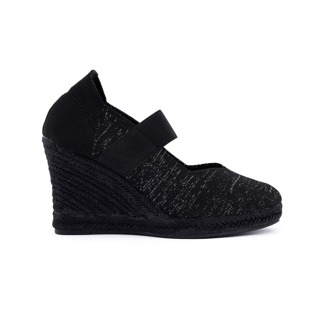 Catania Black Bronze Espadrille