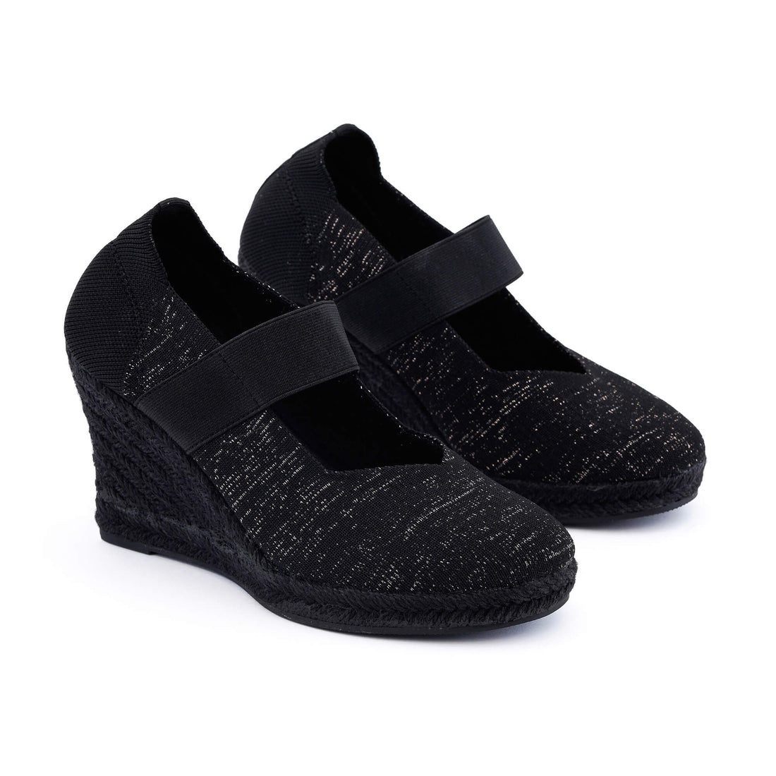 Catania Black Bronze Espadrille