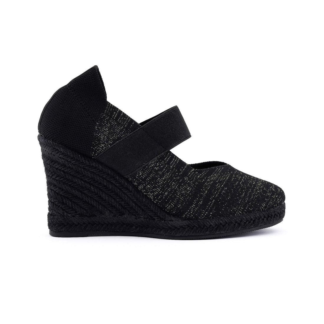 Catania Black Nude Espadrille