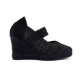 Catania Black Nude Espadrille