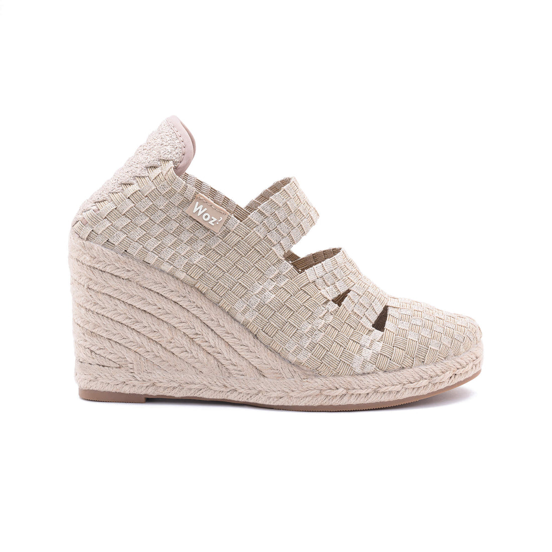 Massa Light Gold Espadrilles