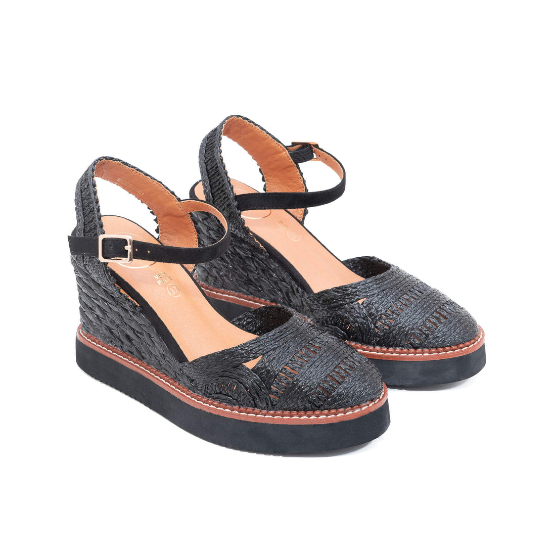 Flavia Black Espadrille