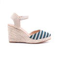 Mary Aqua Espadrille