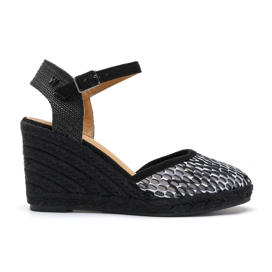 Joy Black Grey Espadrilles