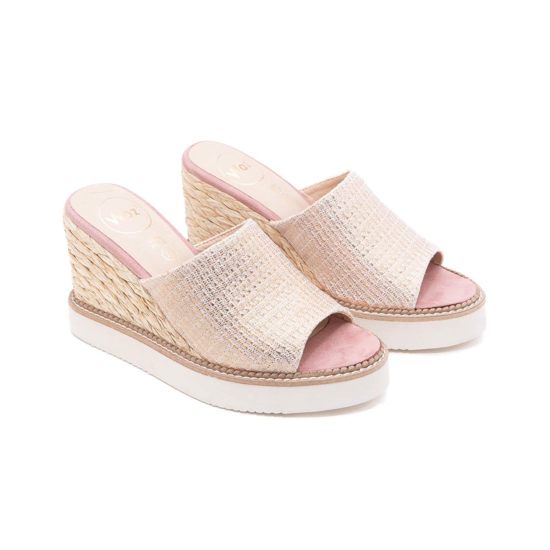 Mia Rose Gold Espadrille