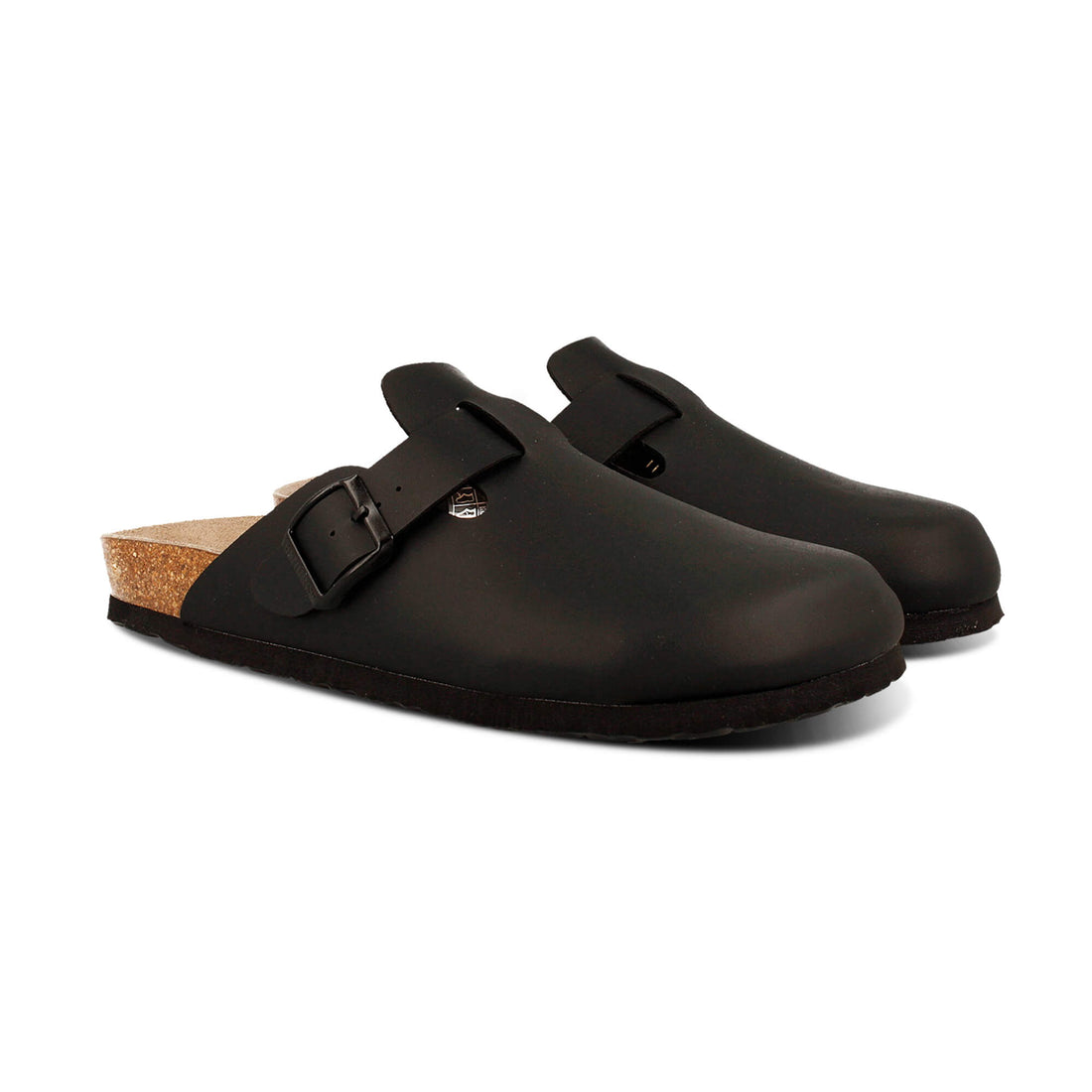 Riva Black Clogs 