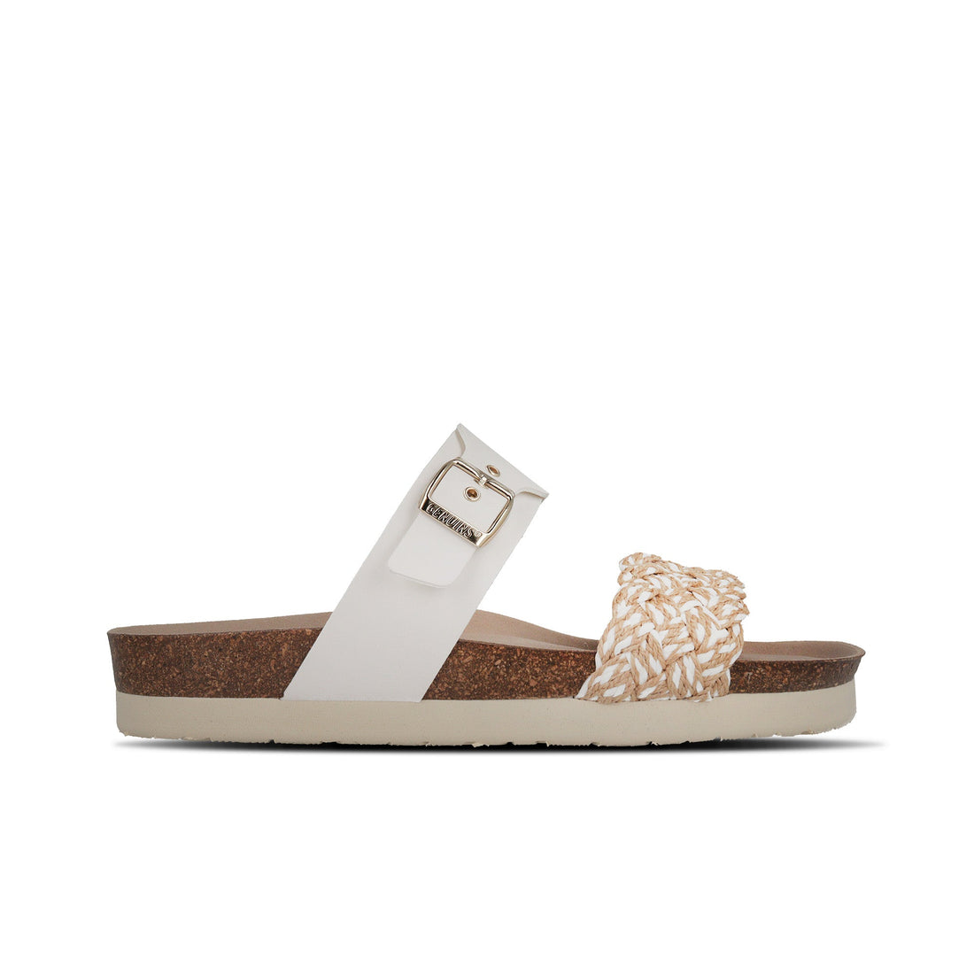 Whitby White Sandal