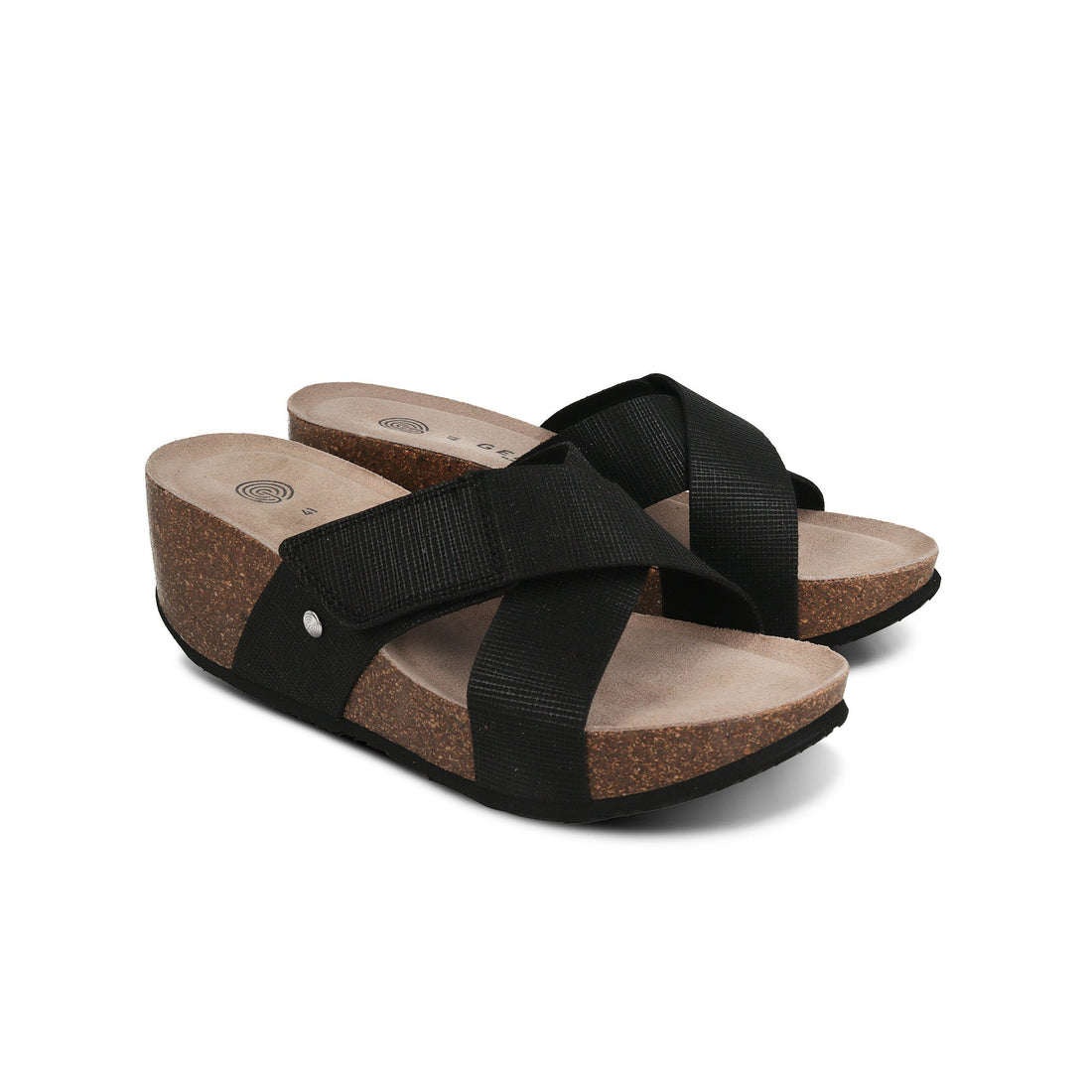 Benicasim Black Sandal